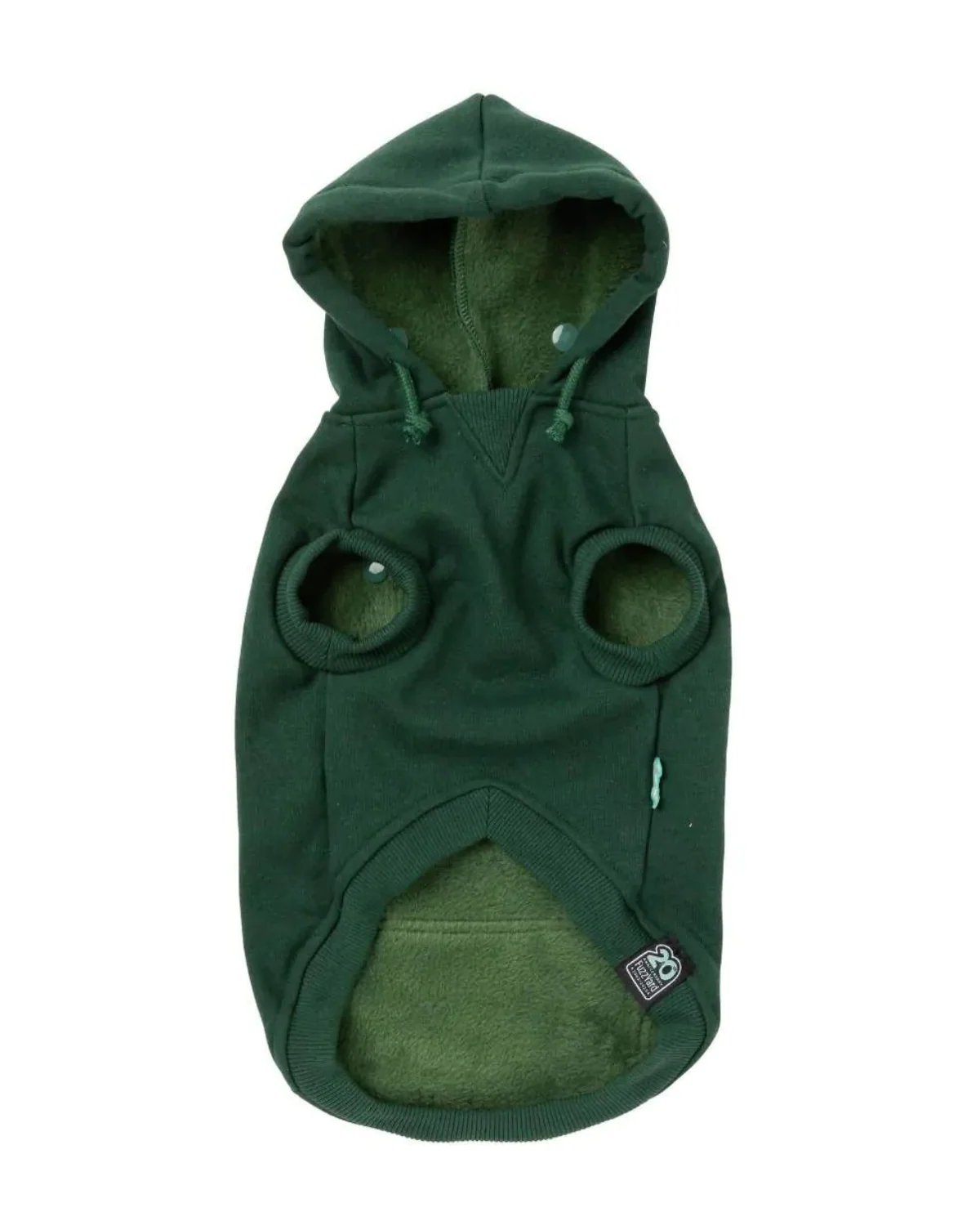 TREATS TREATS TREATS Dog Hoodie in Green (FINAL SALE) - Image 8