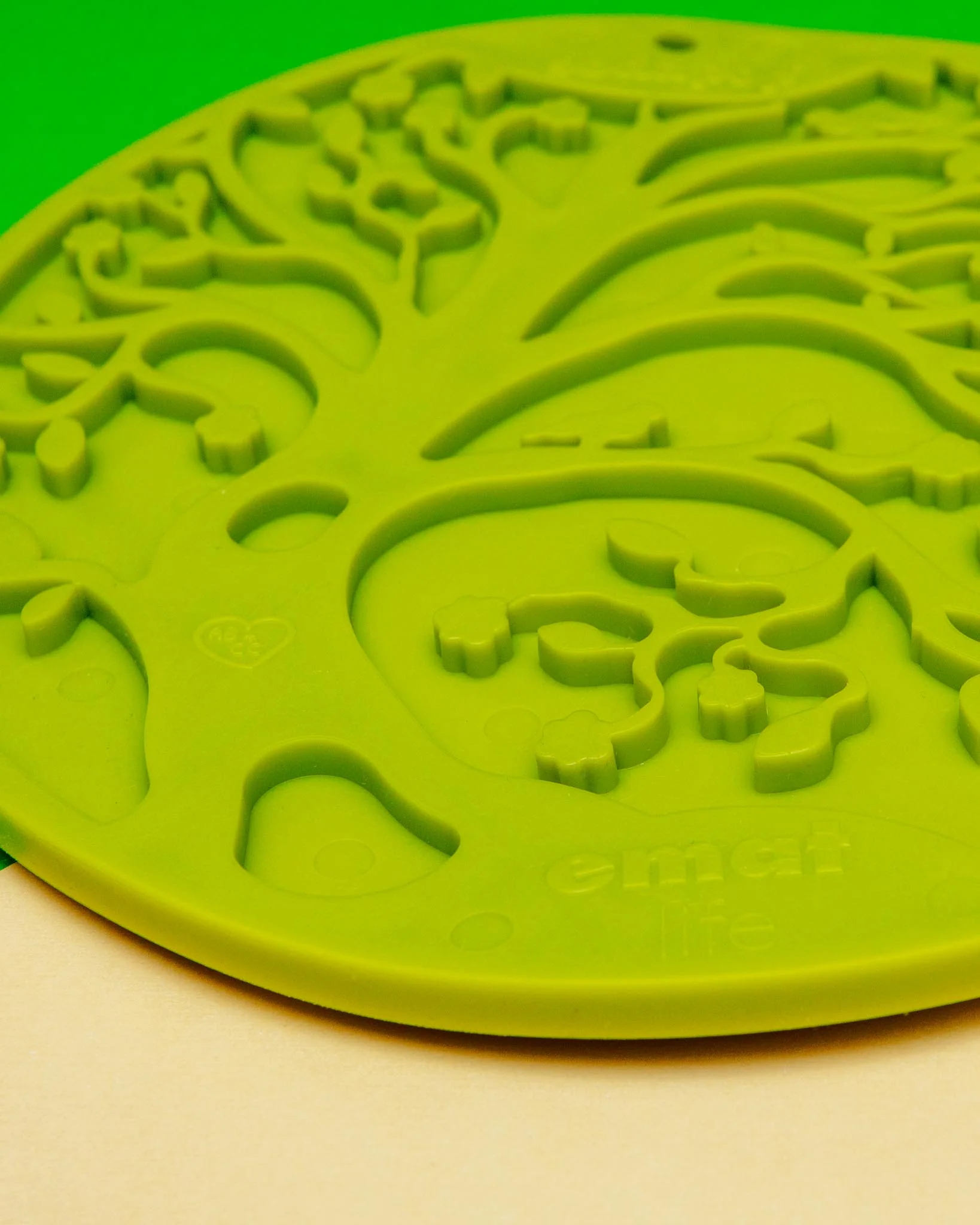 Tree of Life Enrichment Lick Mat with Suction Cups (Made in the USA) - Image 2