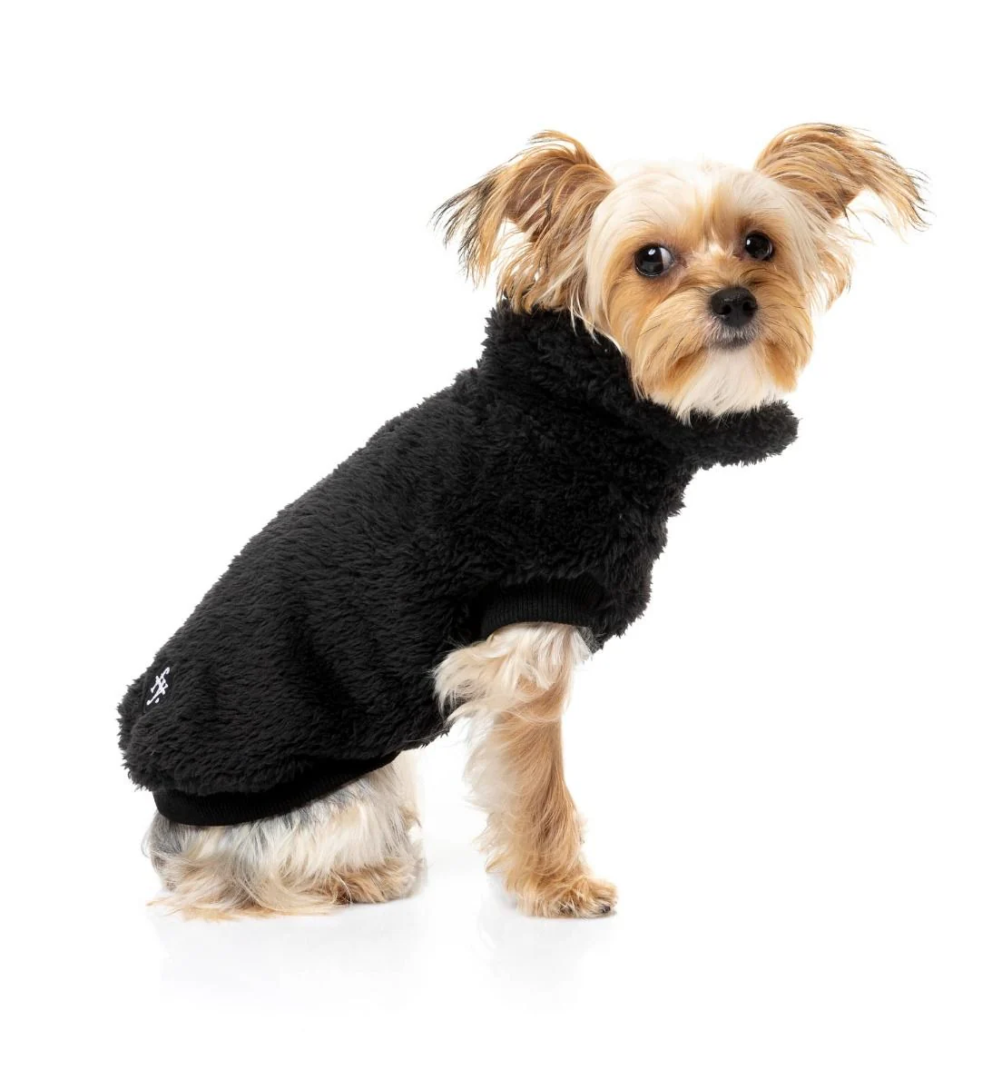 Turtle Teddy Dog Fleece in Black (FINAL SALE) - Image 6