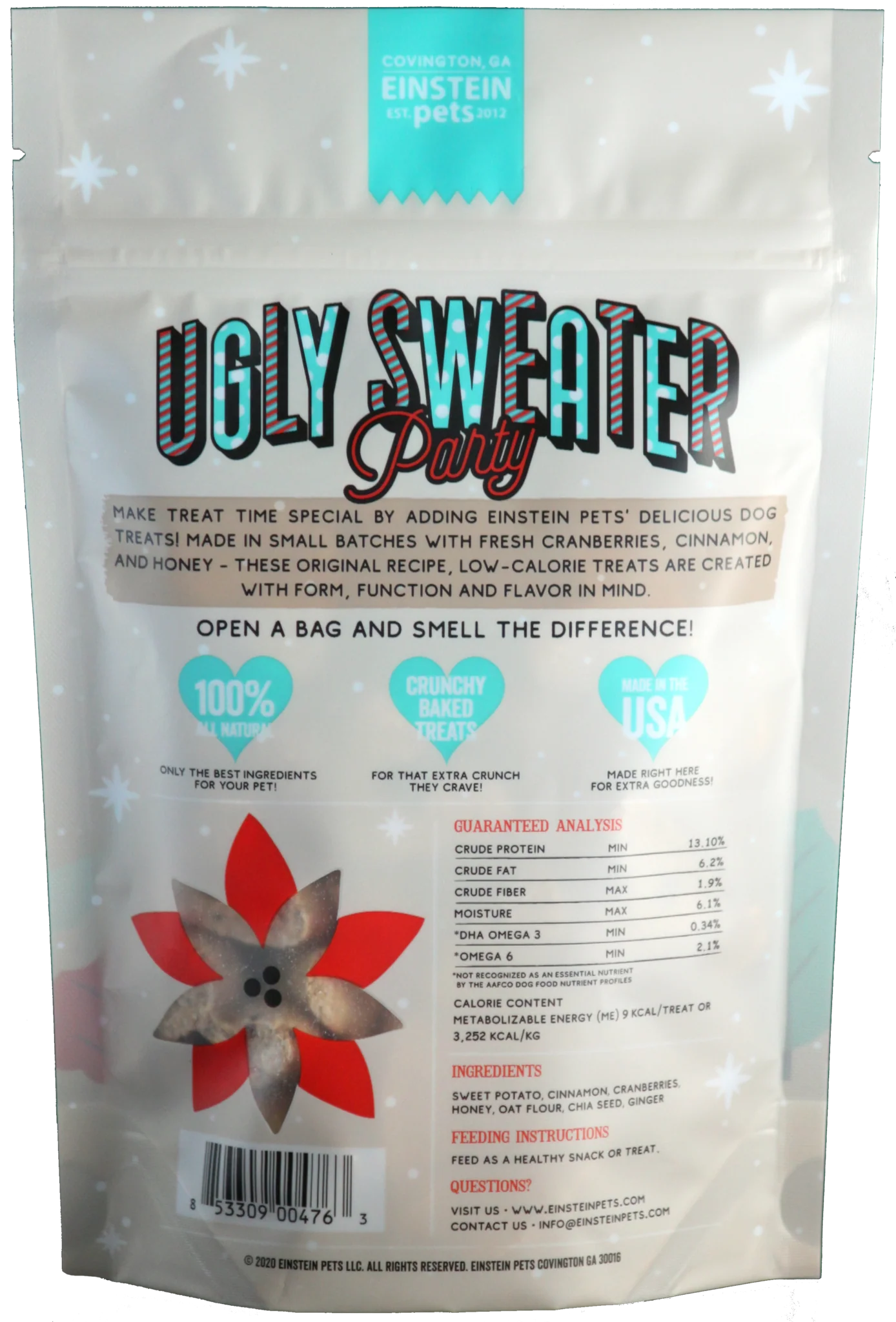 Ugly Sweater Party Holiday Dog Treats - Image 2