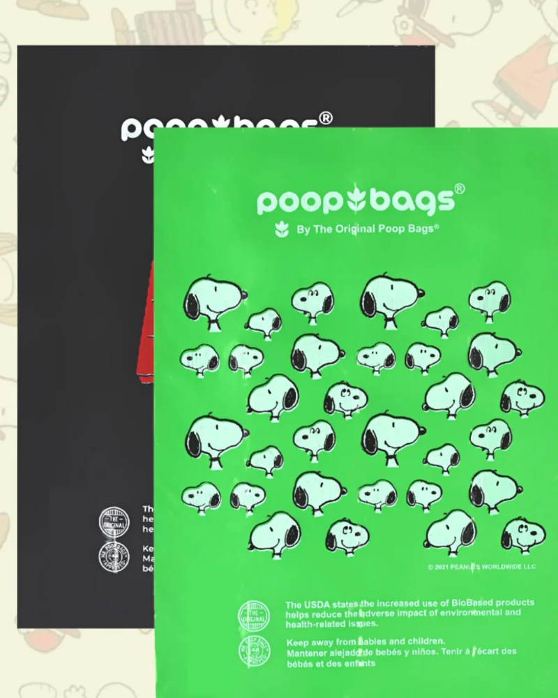 Peanuts! Poop Bags (Unscented, 8 Rolls) - Image 8