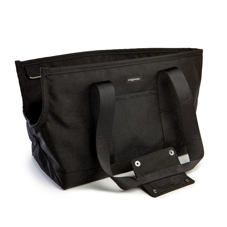 Cordura Zipper Tote in Black (Made in the USA) (Direct Ship) - Image 2