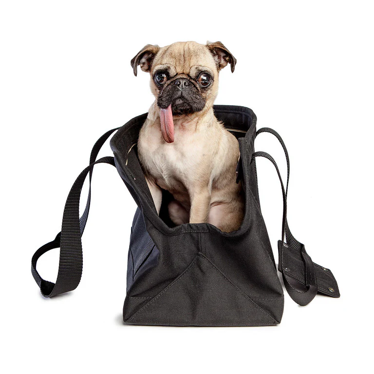 Cordura Zipper Tote in Black (Made in the USA) (Direct Ship) - Image 3