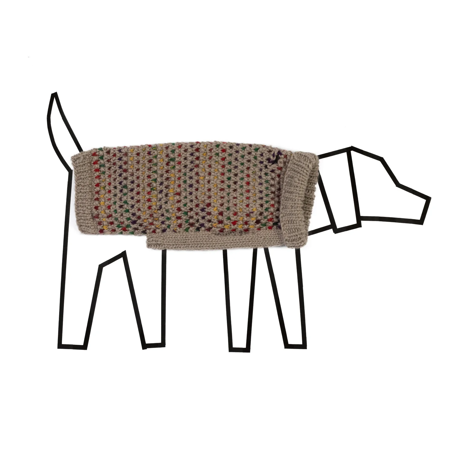 WARE OF THE DOG | Contrast Stitch Sweater - Image 5