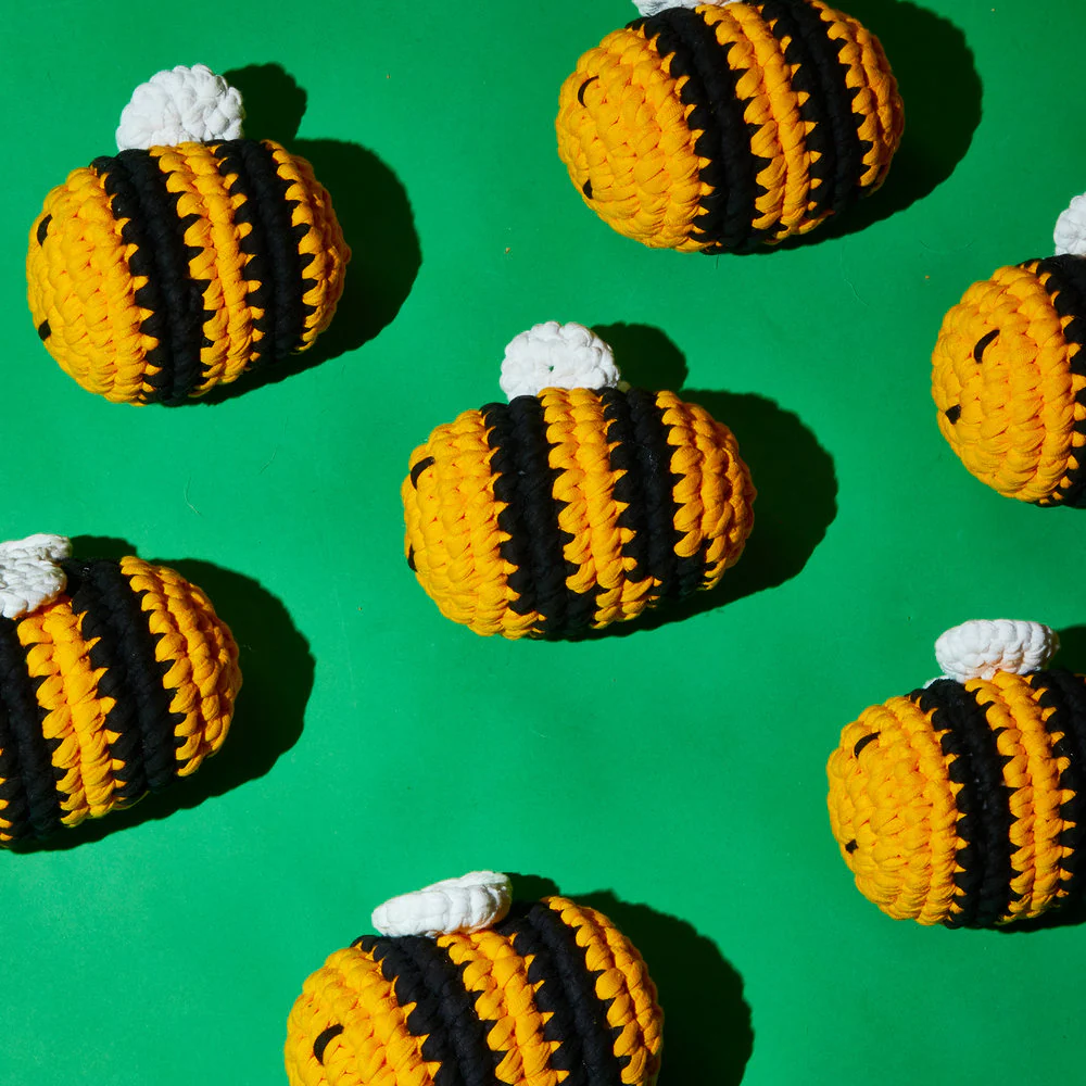 WARE of the DOG | Crochet Bumble Bee Toy - Image 2