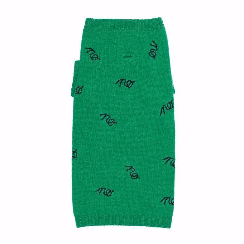 WARE OF THE DOG | No Sweater in Green and Black - Image 2