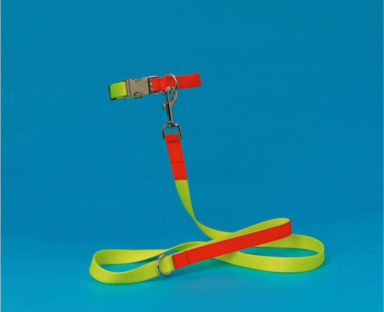 WARE of the DOG | Nylon Leash in Yellow/Orange