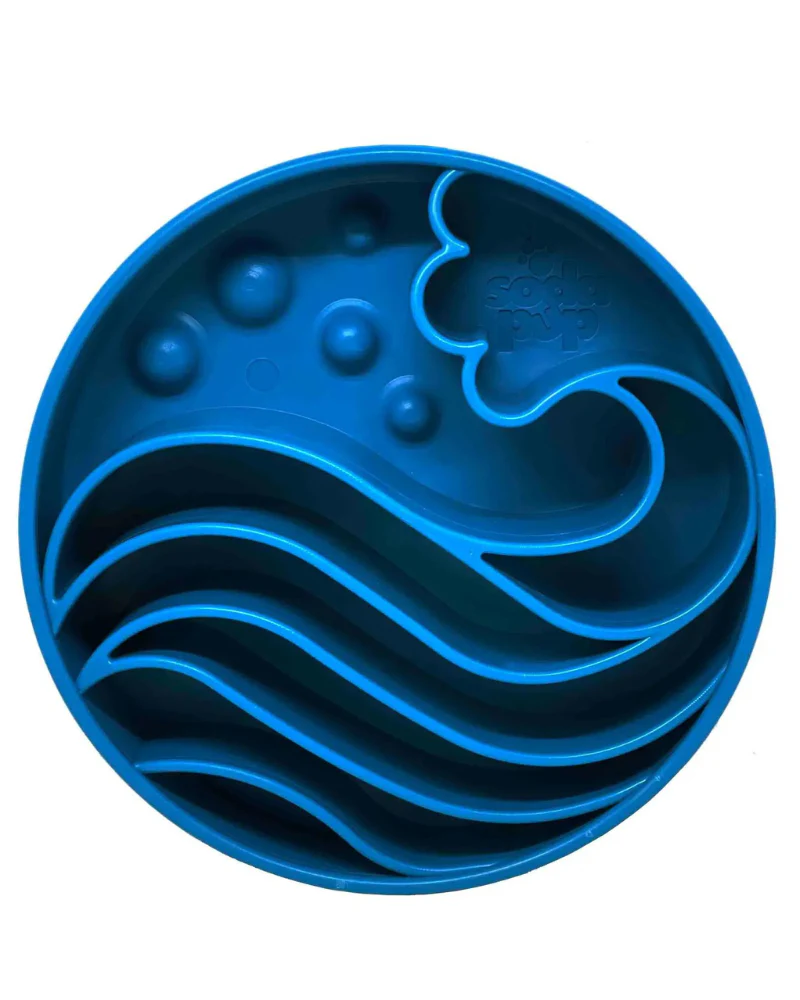 Wave Slow Feeder Dog Bowl (Made in the USA) - Image 3