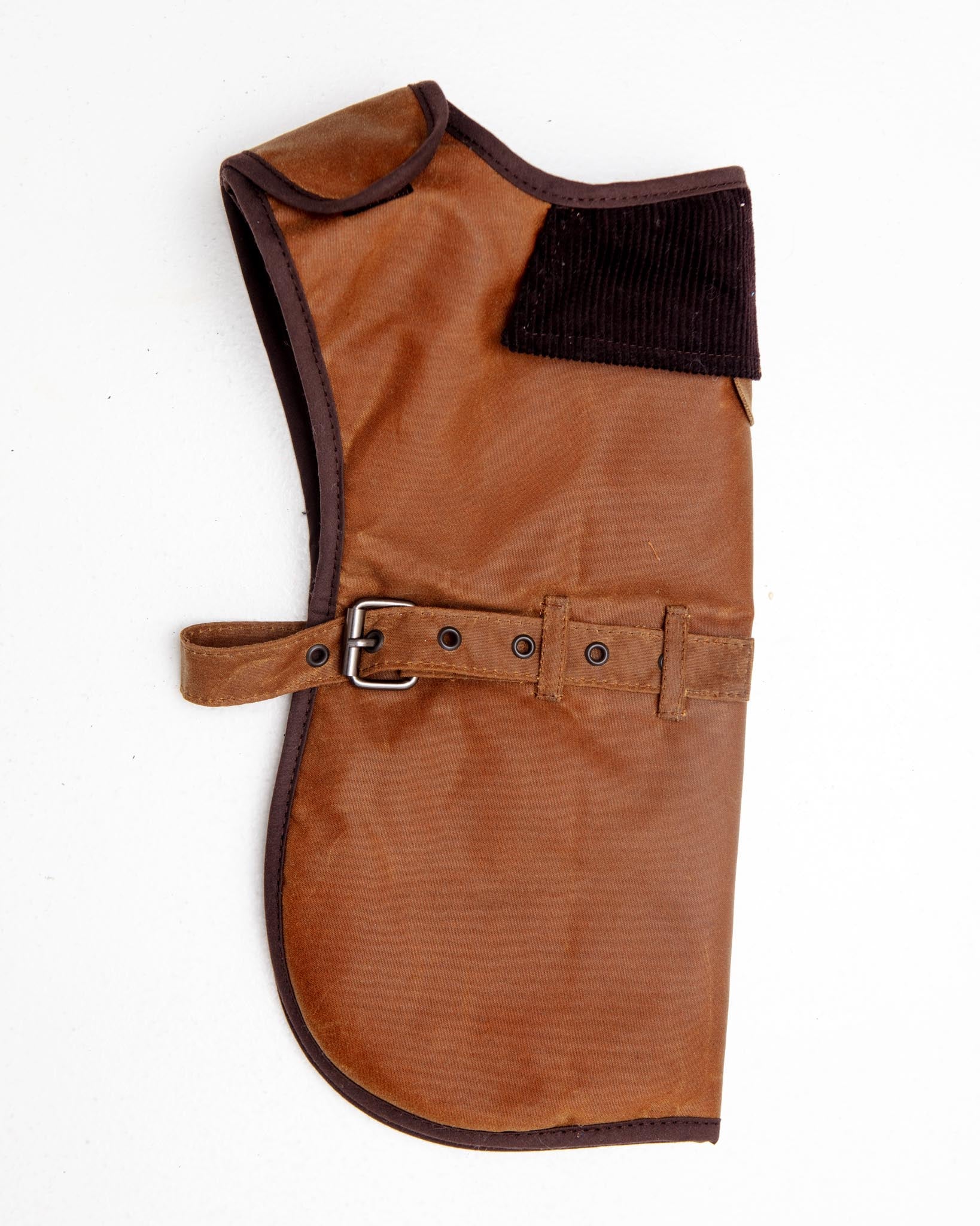 Wax Cotton All Weather Dog Jacket in Beige (FINAL SALE) - Image 6