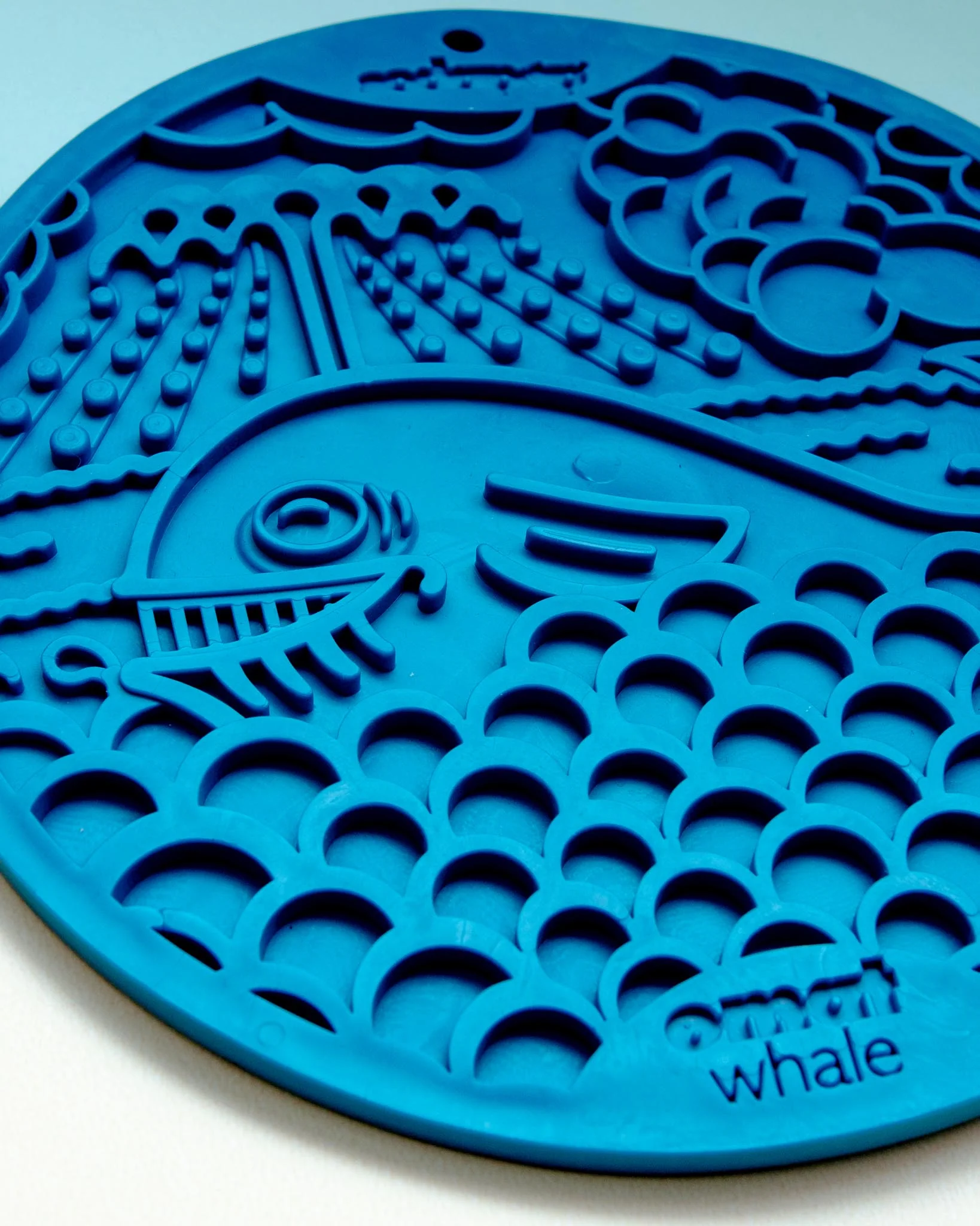 Whale Dog Lick Mat With Suction Cups (Made in the USA) - Image 2