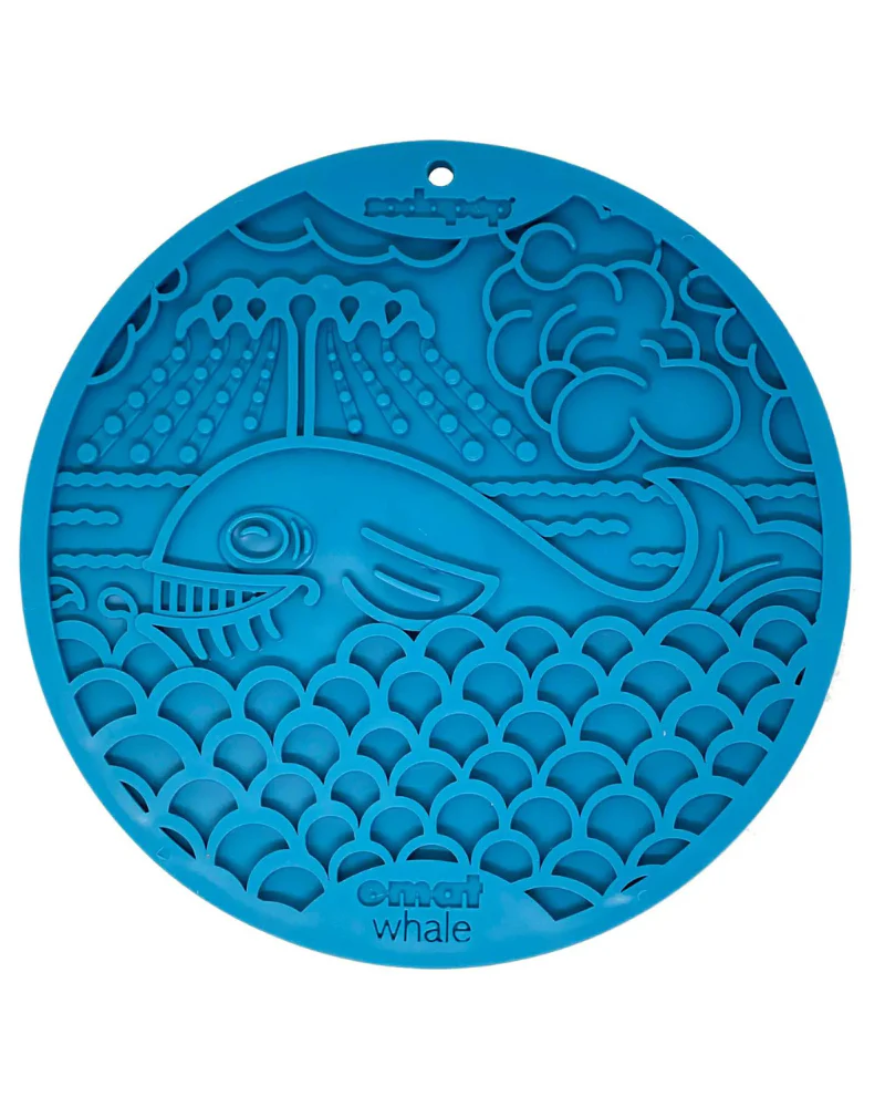 Whale Dog Lick Mat With Suction Cups (Made in the USA) - Image 3