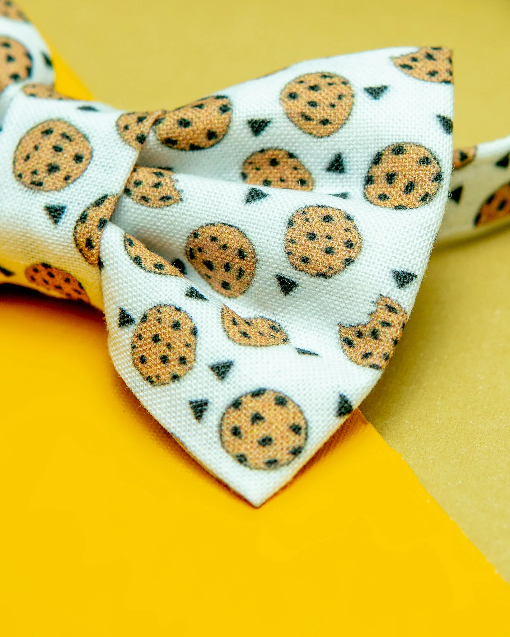 Cookies + Milk Cat Collar and Bowtie Set (Made in the USA) - Image 2
