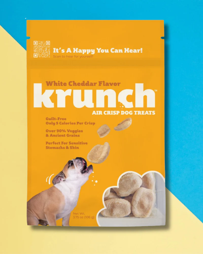 White Cheddar Air Crisp Dog Treat