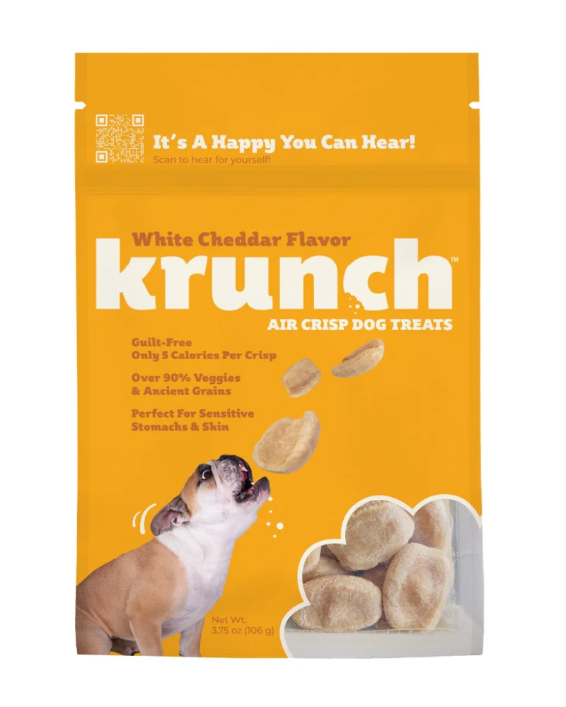 White Cheddar Air Crisp Dog Treat - Image 6