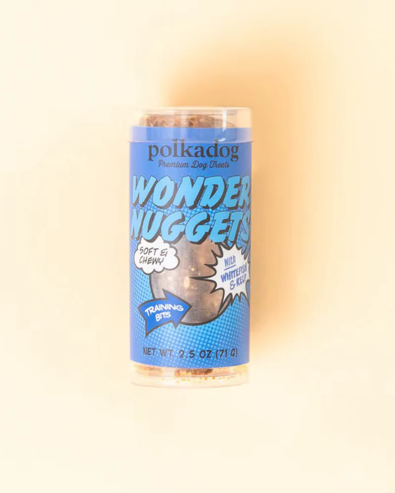White Fish & Kelp Wonder Nugget Dog Treat Mini Tube - Image 2