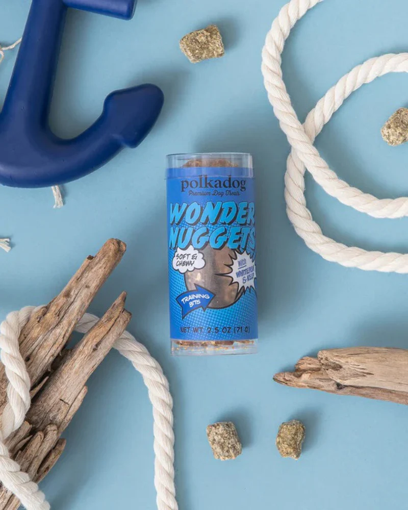 White Fish & Kelp Wonder Nugget Dog Treat Mini Tube - Image 3