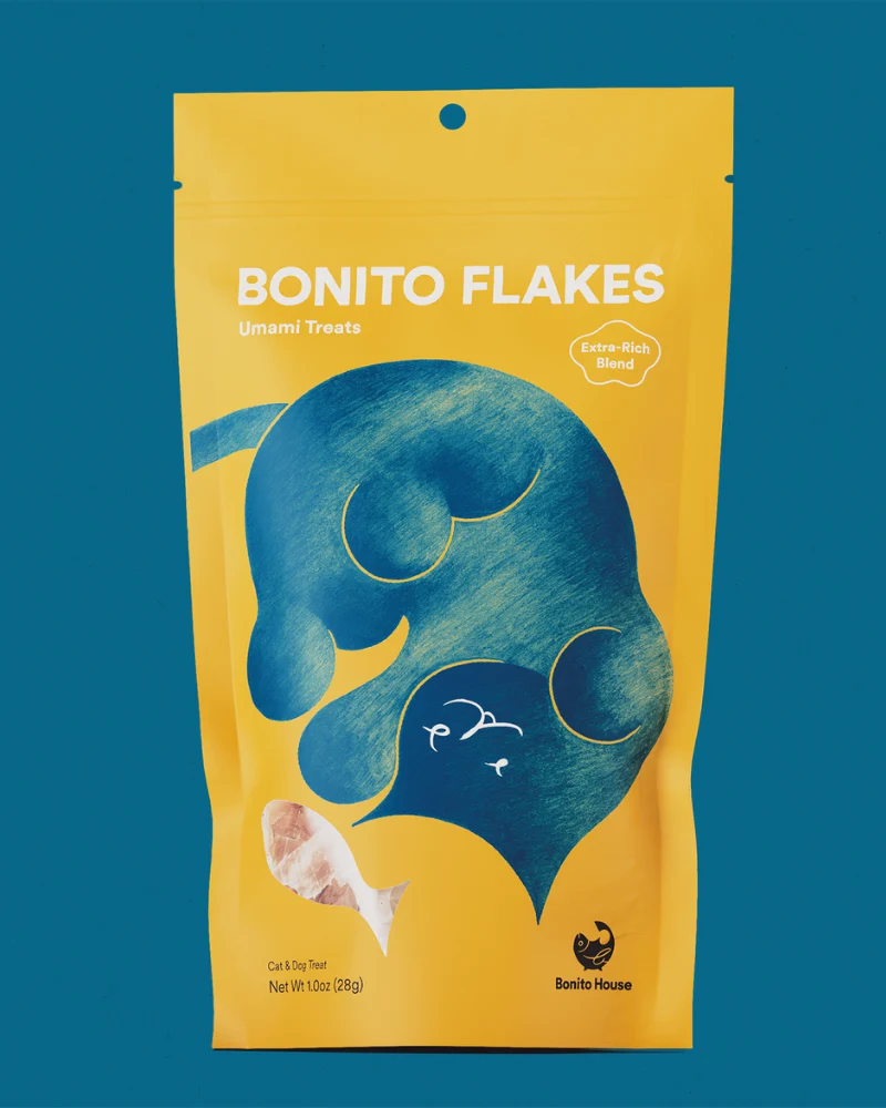 Wild Caught Umami Bonito Flakes for Cats & Dogs