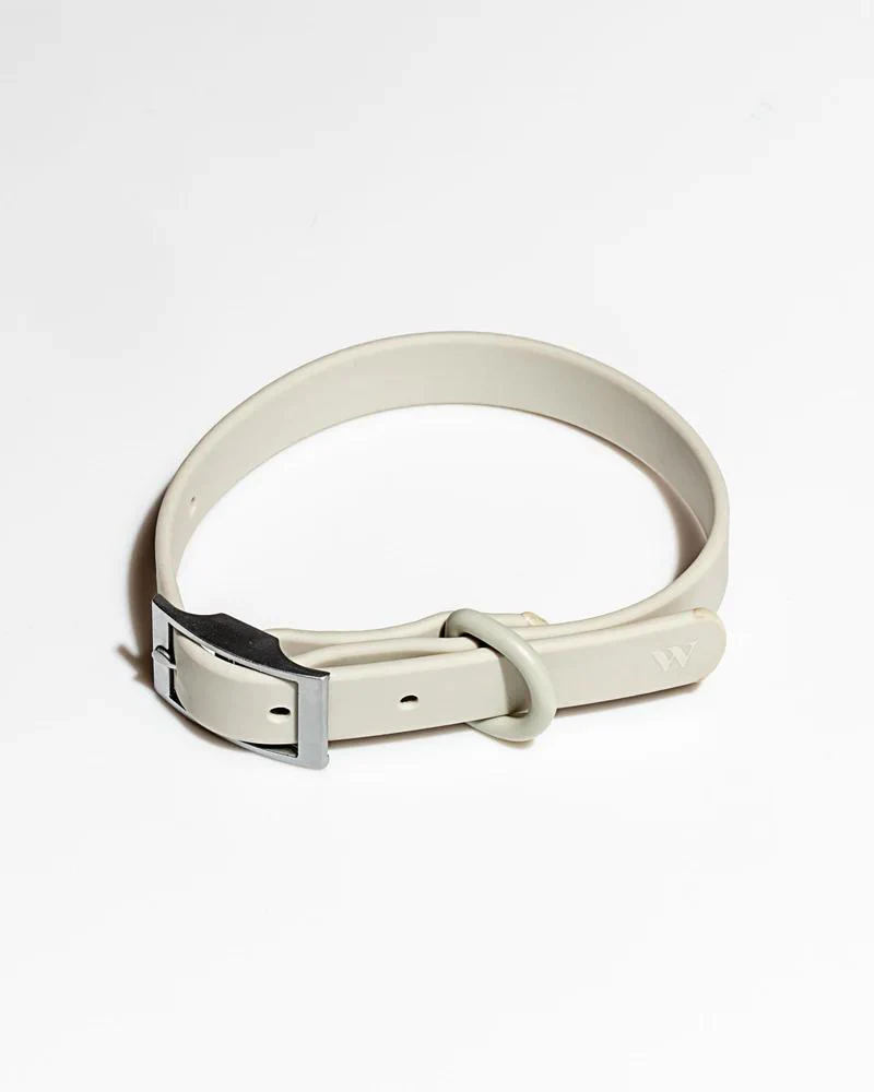 Modern Dog Collar in Gray (FINAL SALE)
