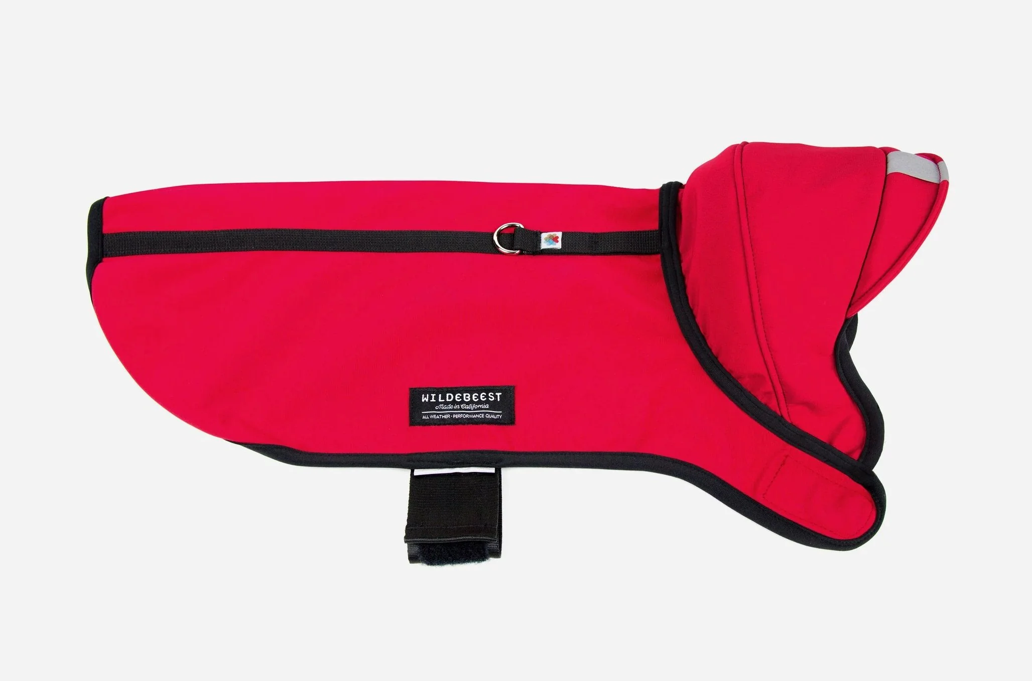 All Weather Jacket in Red - Image 4