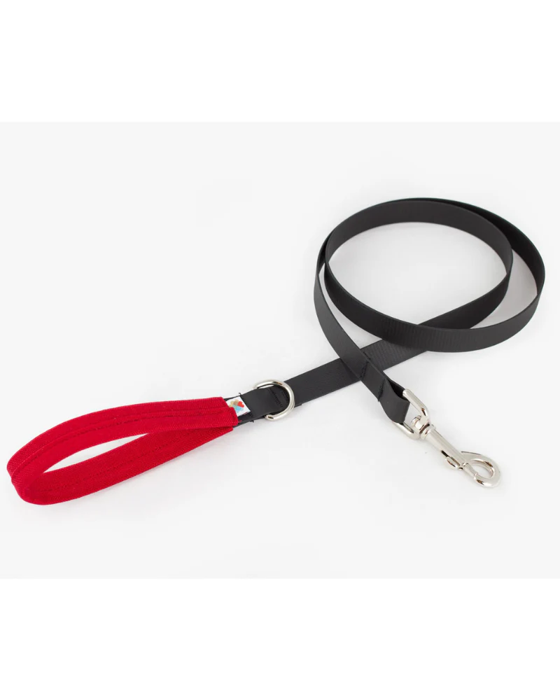 Funston Dog Leash in Red (Made in the USA)