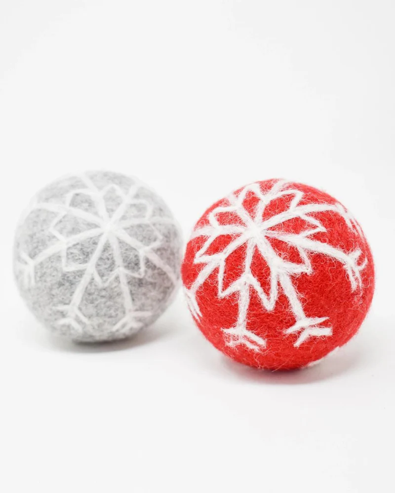 Winter Wool Beastball Dog Toy - Image 5