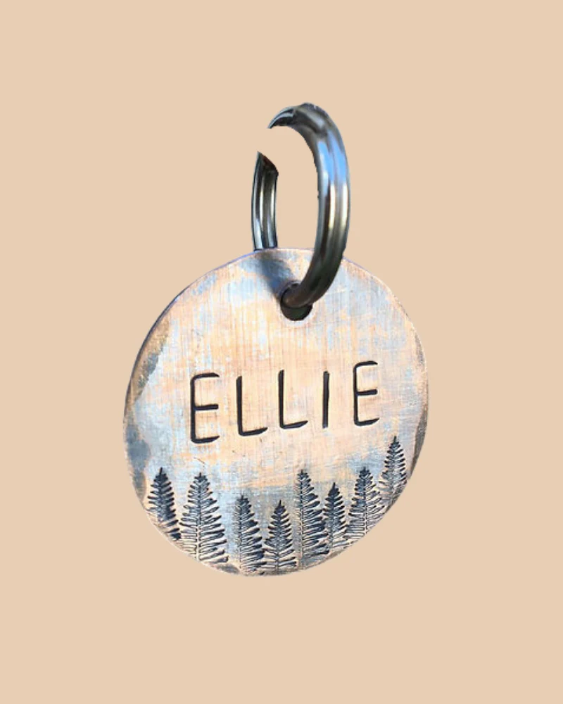 Woodland Custom Dog ID Tag (Custom/Drop-Ship) (Made in the USA) - Image 4