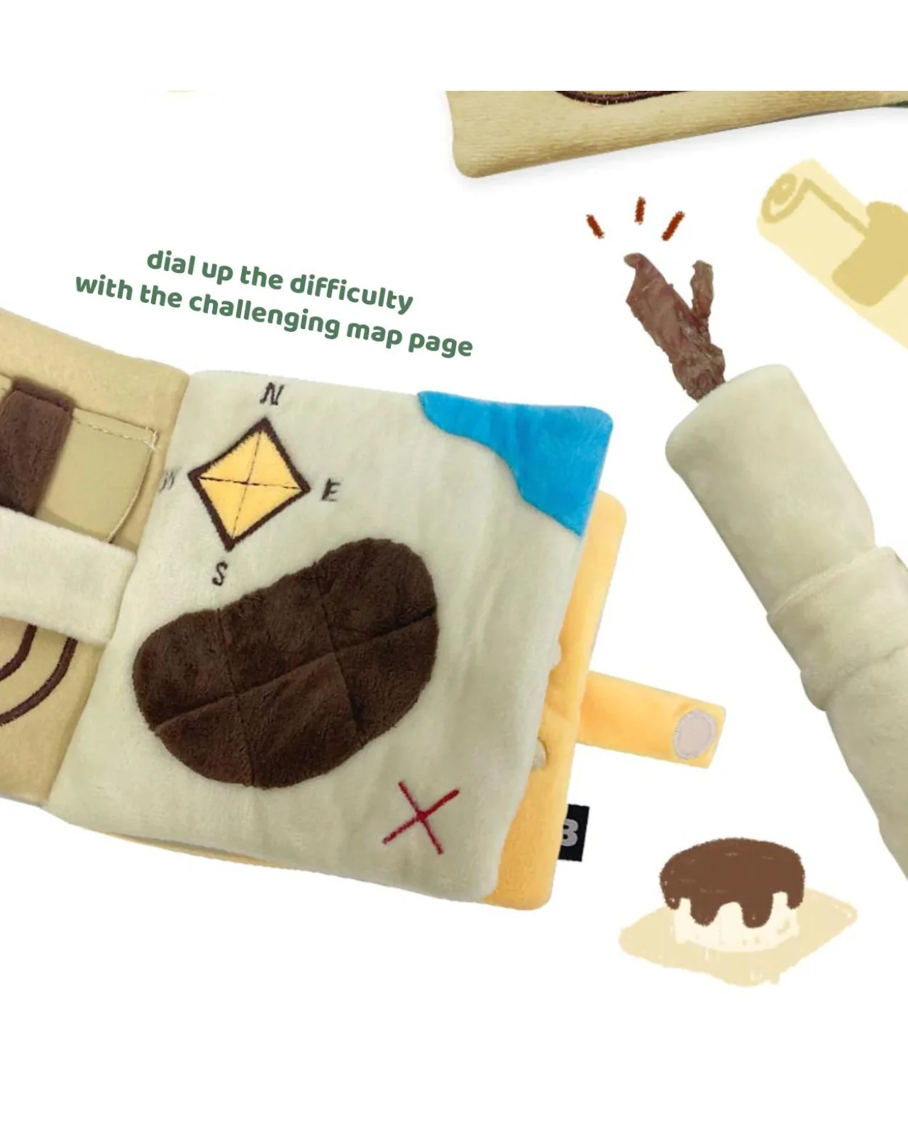 Woof Scouts Nosework Dog Book Plush Toy - Image 7