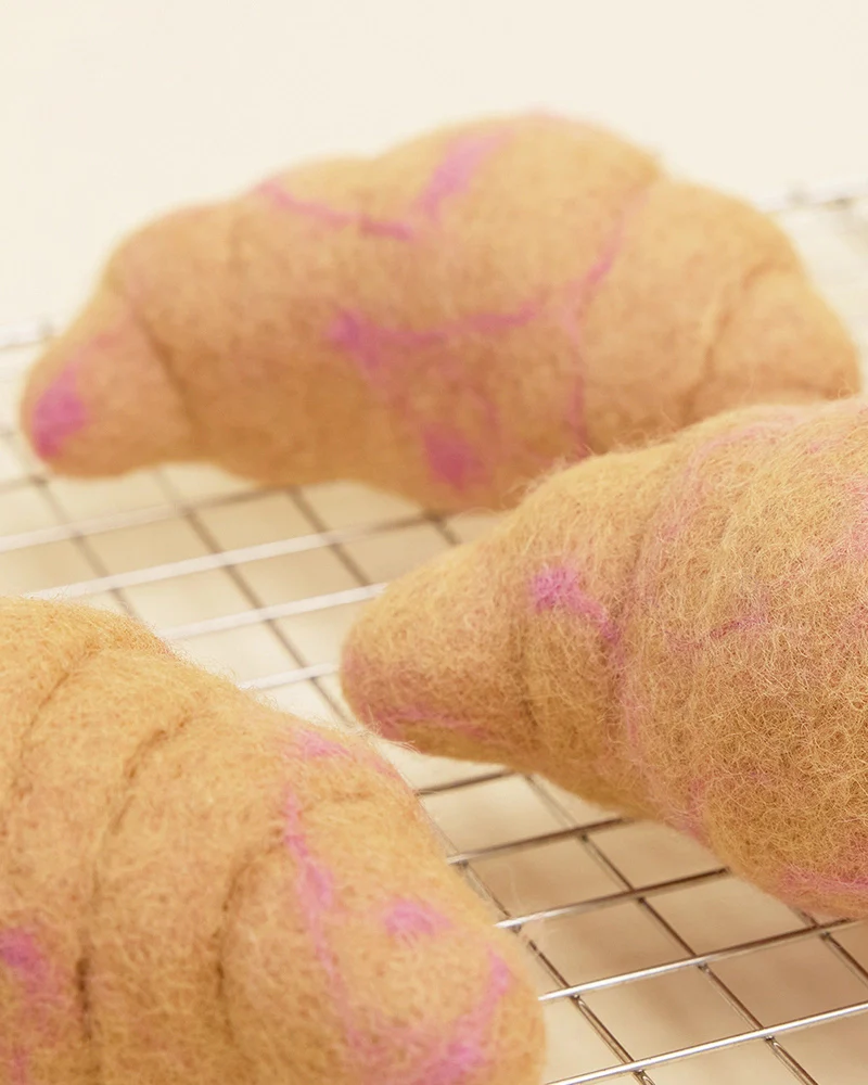 Wool Croissant Dog Toy - Image 5