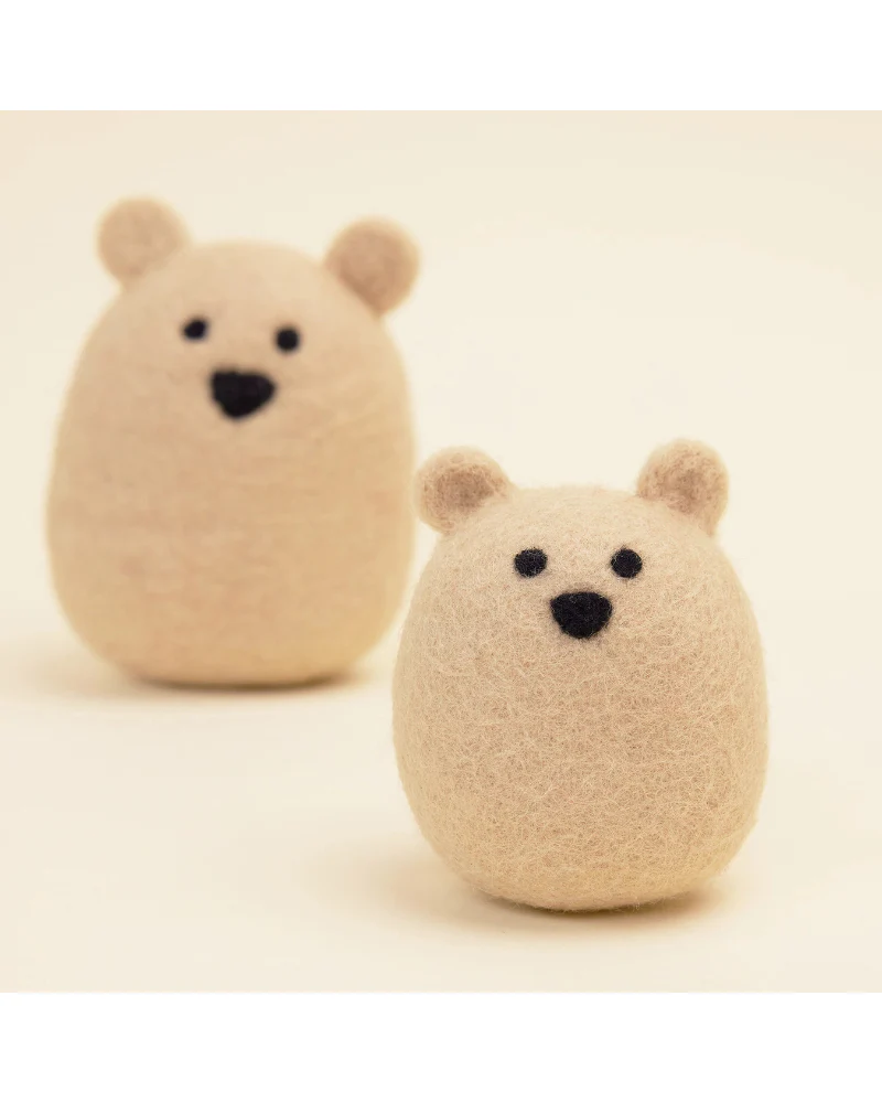 Wool Bear Dog Toy - Image 2