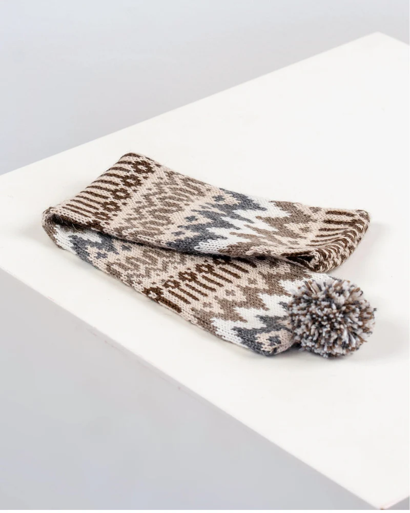 Wooly Winter Alpaca Dog Scarf - Image 3