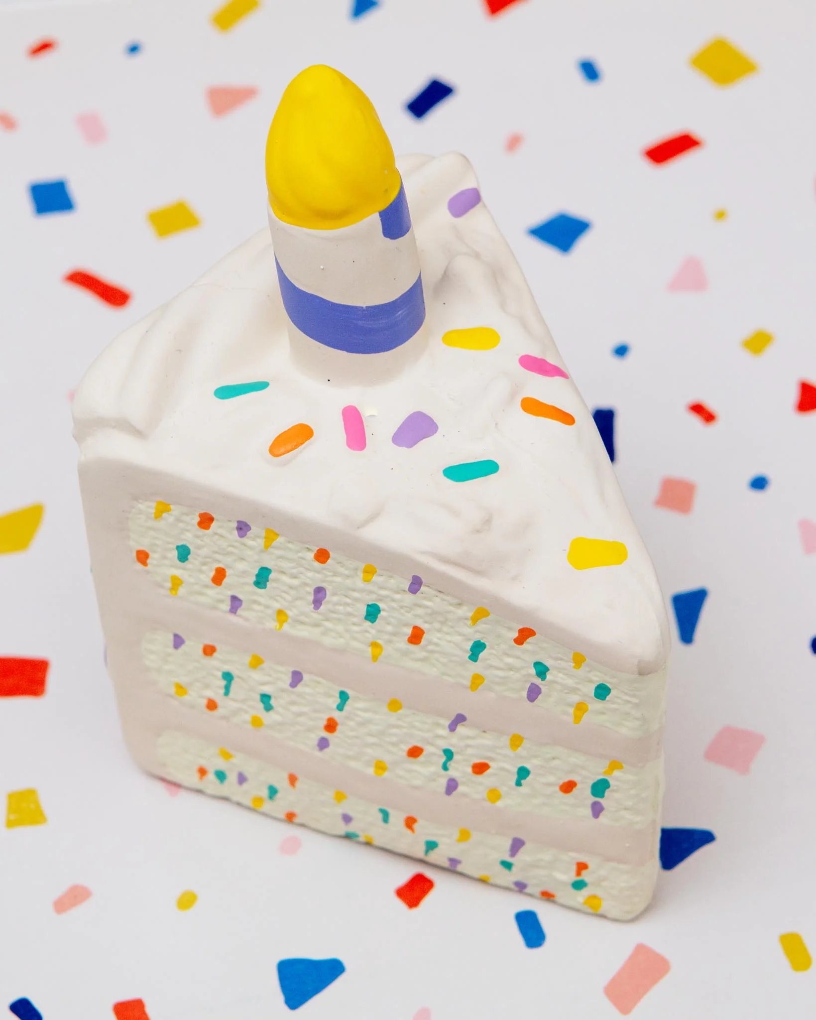 Yappy Birthday! Latex Cake Dog Squeaky Toy