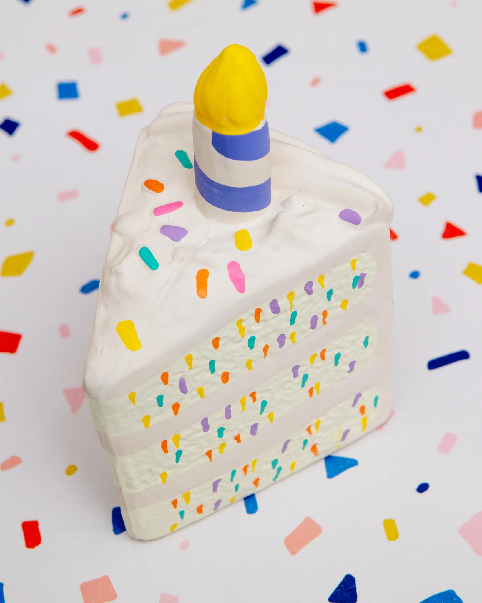 Yappy Birthday! Latex Cake Dog Squeaky Toy - Image 2