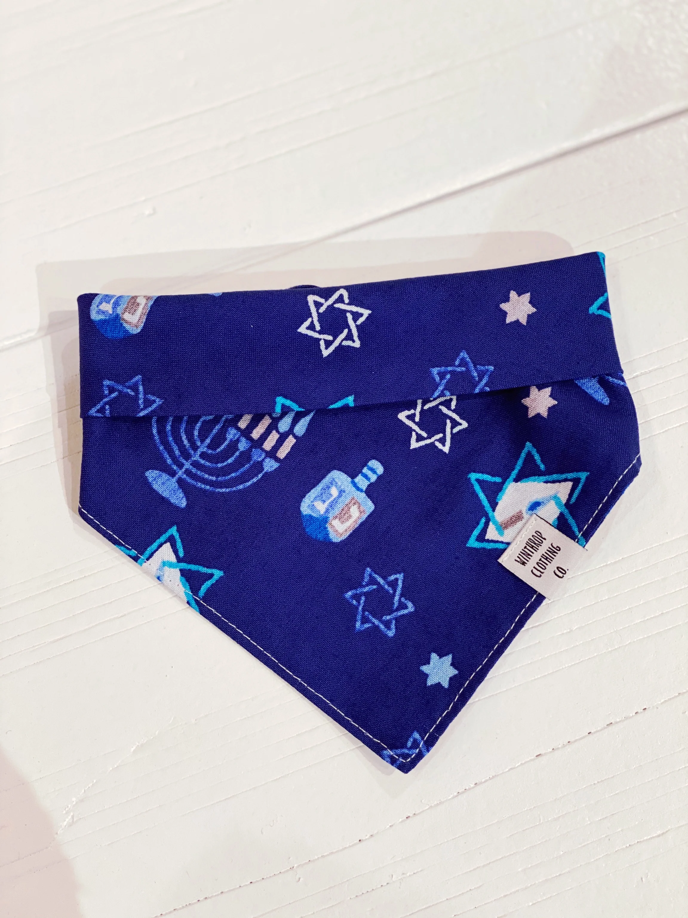 Yappy Hanukkah Dog Bandana << FINAL SALE >> - Image 3