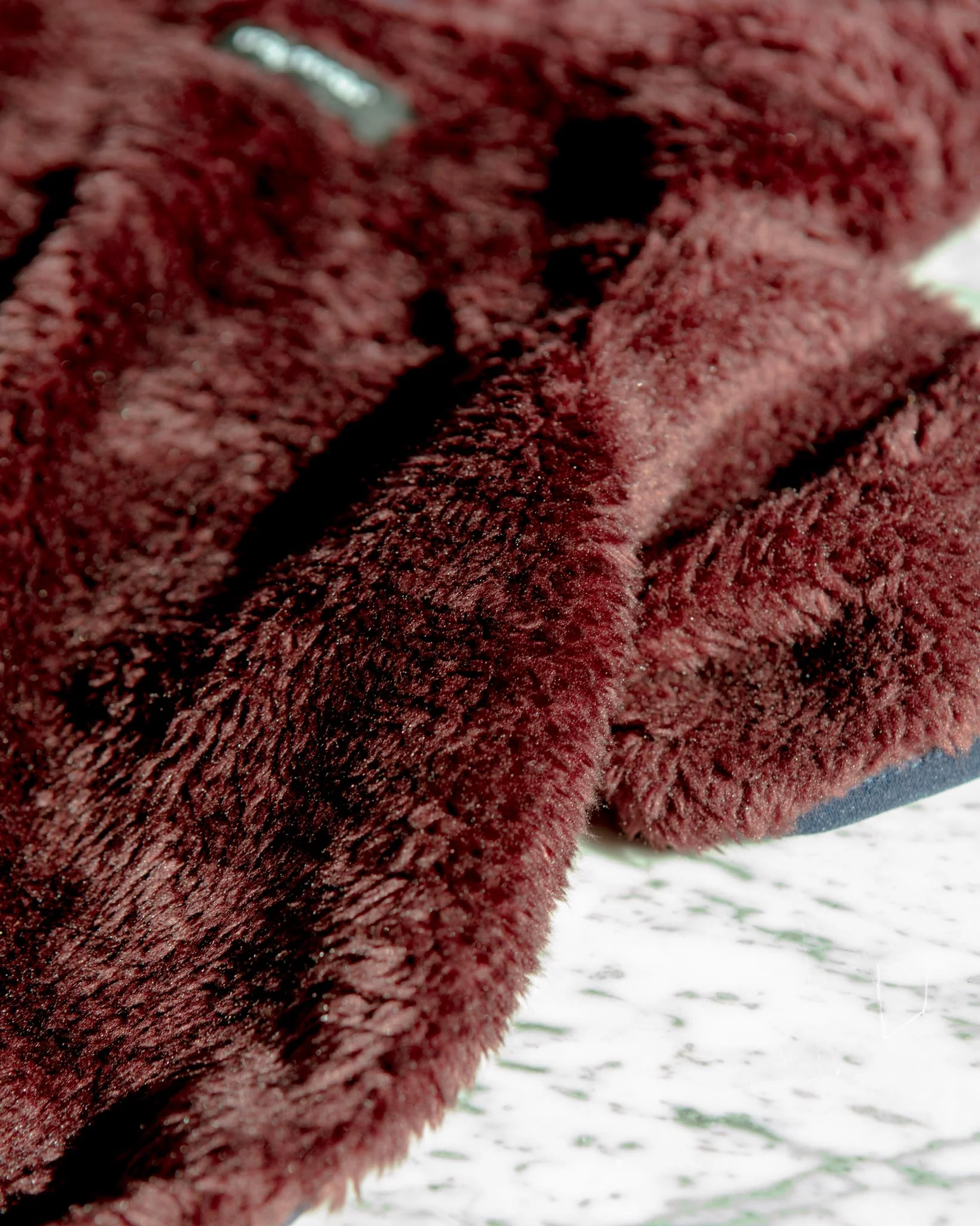 Zippy Dog Fleece in Burgundy (FINAL SALE) - Image 7